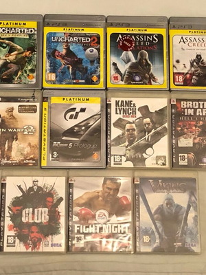 PlayStation 3 PS3 games pack used with DualShock 4 controller case