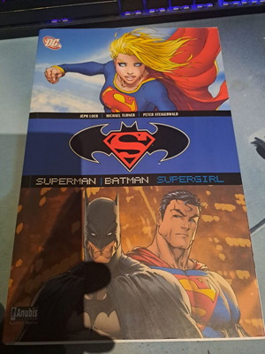 Superman Batman Supergirl Graphic Novel like new, Greek