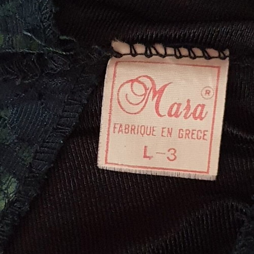 Bodysuit Mara with lace like new, size L 40 12, black