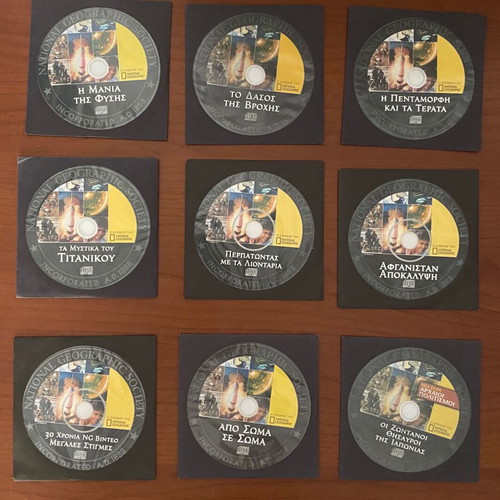 National Geographic documentary DVD collection 26 discs like new