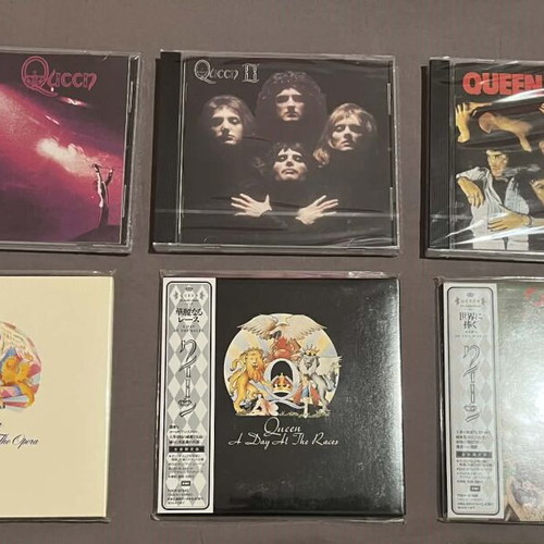 Queen CD collection with all studio albums and live album Killers new