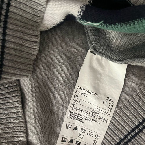 Benetton children's blouse used, size 160 cm (11 years)