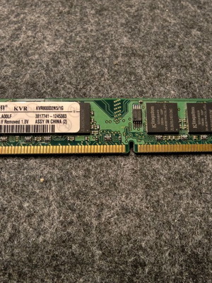 Kingston 1GB DDR2-800 CL5 SDRAM used memory module