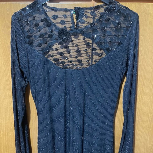 Nidodileda dress new, size S-M, black and silver