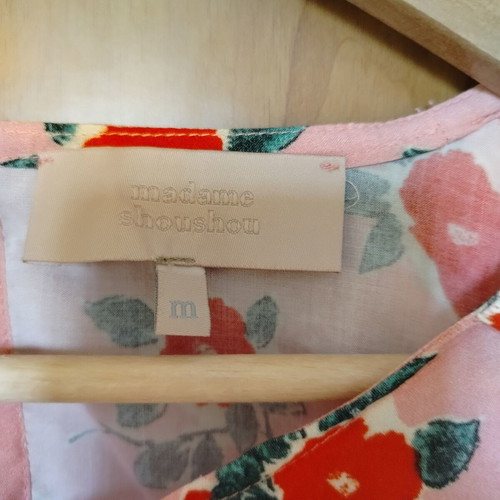 Madame Shou Shou blouse, colorful, size M