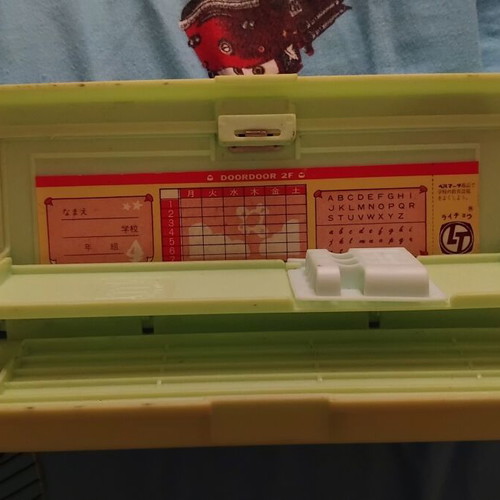 Vintage Thunderbird F1 Secret Case pencil box like new