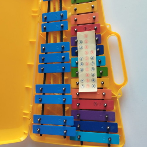 Angel AG-25N3 Metallophone Glockenspiel used, 25 notes, educational