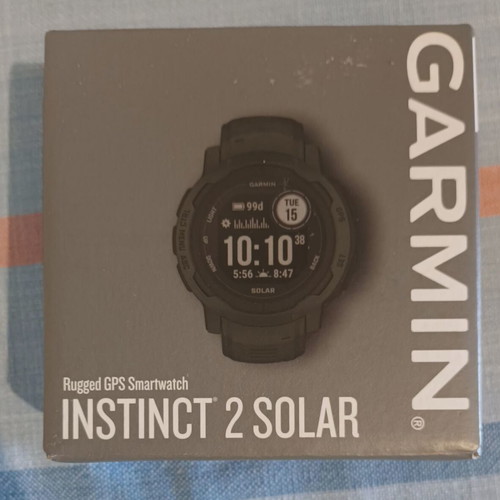 Garmin Instinct 2 Solar smartwatch, grey slate
