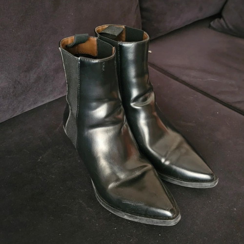 H&M black ankle boots size 37