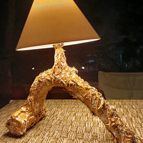 Table lamp handmade unique