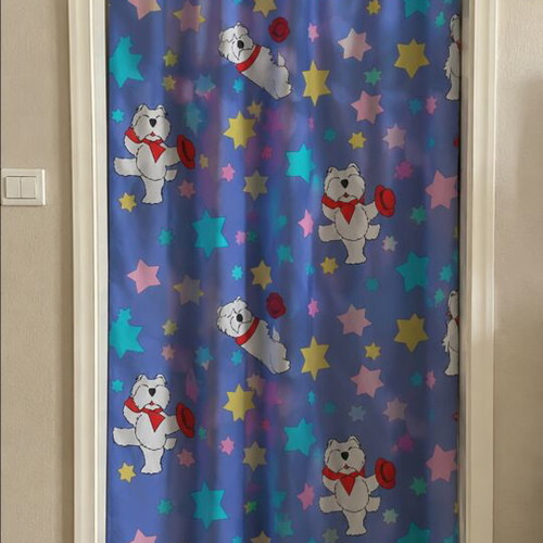 Children's curtain like new 1.20x2.37 m