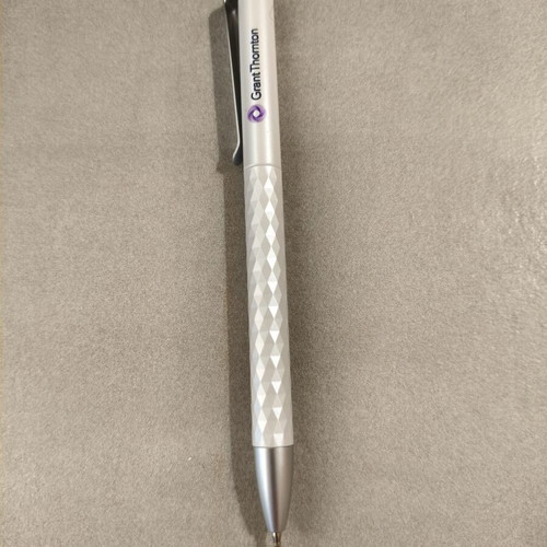 Grant Thornton promotional set with notebook, pen, lanyard, pouch