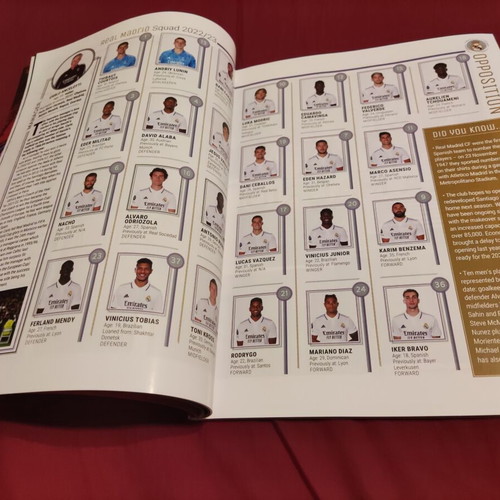 Liverpool FC vs Real Madrid Official Champions League Matchday Programme 2022-23