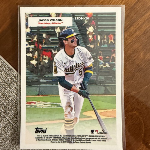 Nick Kurtz Topps Chrome Platinum Baseball Card 2026 Athletics