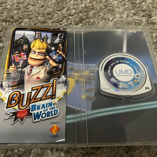 PSP video game Buzz Brain of the World like new