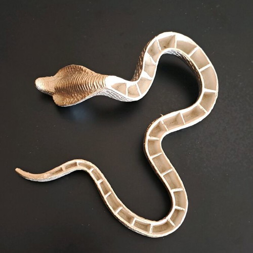 King Cobra figure used in attack pose