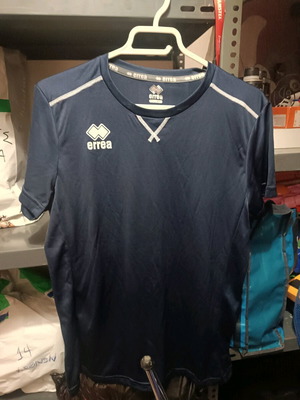 Errea sports T-shirt new, XXL, gray and blue