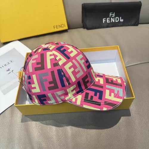 Fendi baseball cap new, white and pink, one size