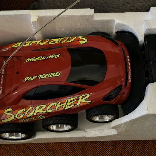 Scorcher Taiyo 6x6 RC car 1990, new in box