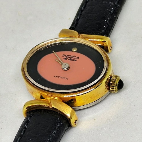 Indica Vintage Ladies Watch Swiss Tech new, gold plated