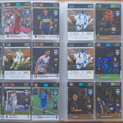 FIFA 365 2015-2016 Adrenalyn XL album with cards like new