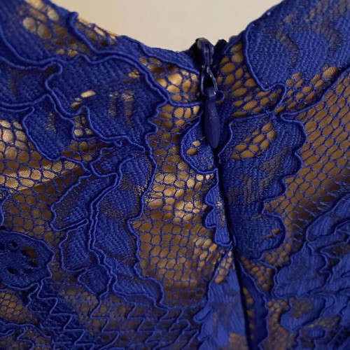 Opera House Luxury Blue Dress like new for Formal Events