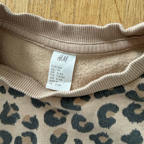 H&M girls' set 3-4 years like new