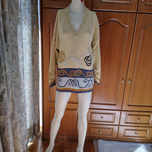 Sisley knitted sweater used, size M