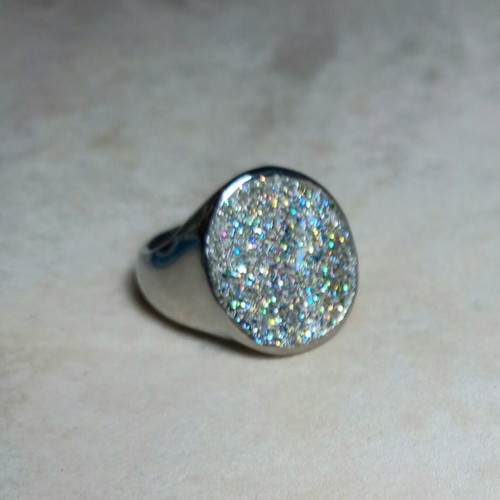 Steel ring size 57 new