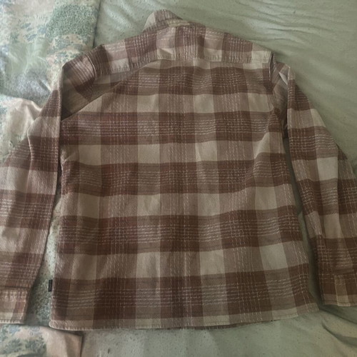 Brixton shirt skinhead style, size M, brown