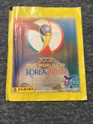 Fifa World Cup 2002 Panini sticker pack new, 6 stickers