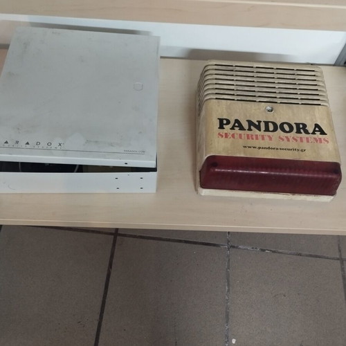 Pandora alarm system used with accessories
