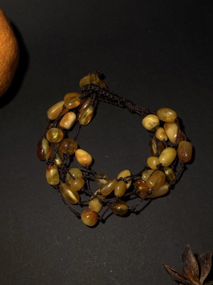 Baltic Amber Bracelet new, handmade