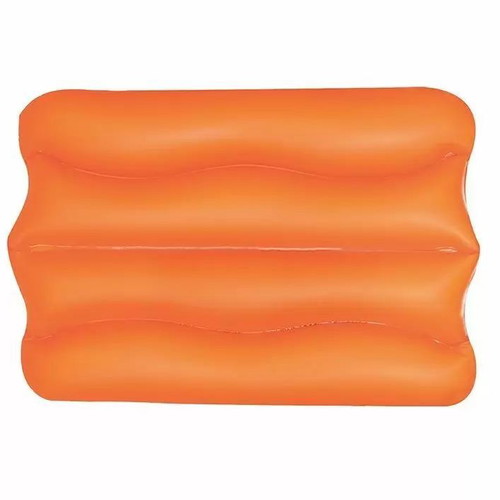 Bestway inflatable pillow 38x25cm orange new