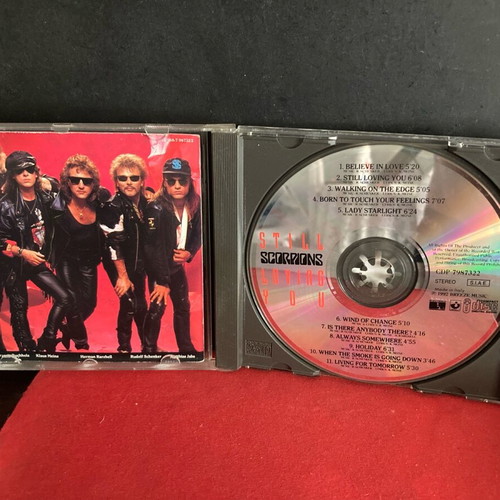Scorpions Still Loving You CD used, rock, in good condition