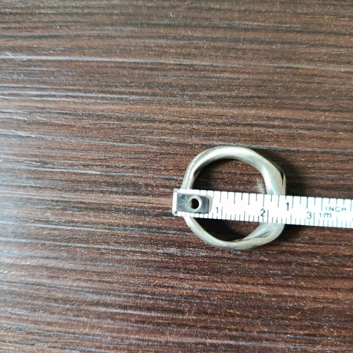 Silver unisex rings new, set of two pieces