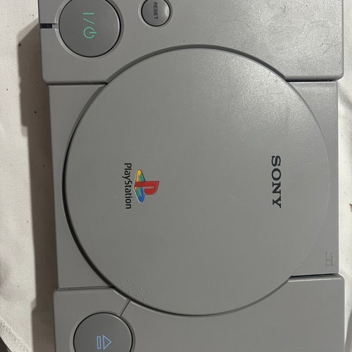 Sony PS1 console used with 5 games and controller