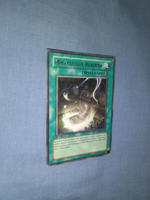Yu-Gi-Oh! Miraculous Rebirth κάρτα Spell 1st Edition καινούργια, σπάνια