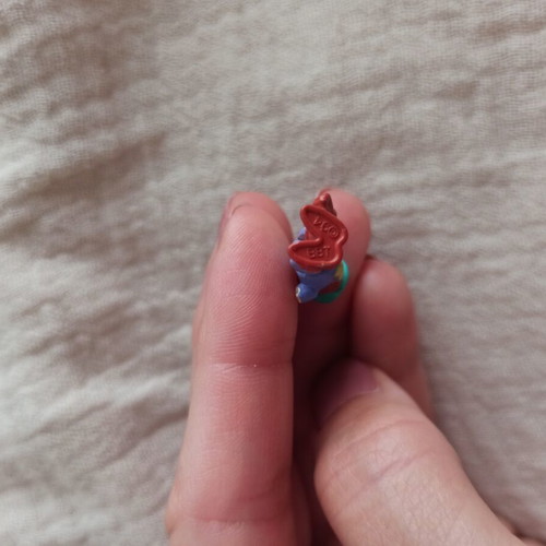 Polly Pocket Horse House Western Saloon figure used with broken arm