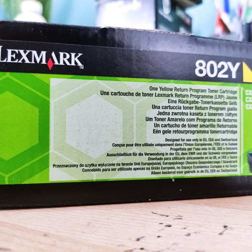 Toner Lexmark Yellow 803Y genuine new