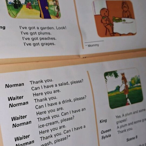 Muzzy BBC language learning book used