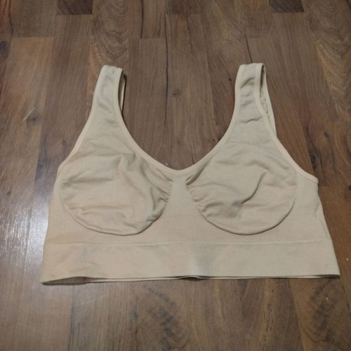 Дамски бежов бюстие нов 2XL-3XL
