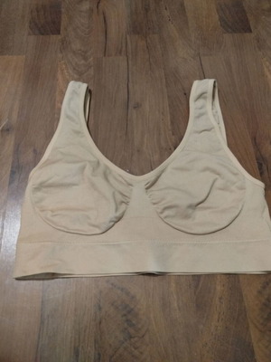 Γυναικείο μπουστάκι μπεζ καινούργιο 2XL-3XL