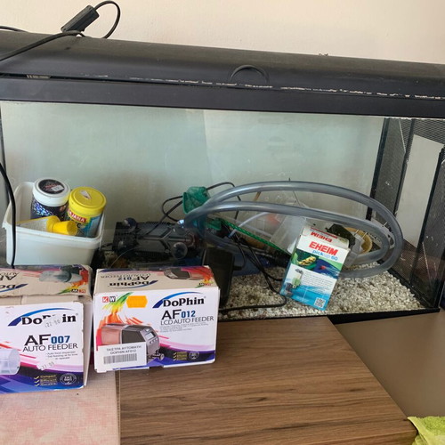 Aquarium 100 liters used with full equipment