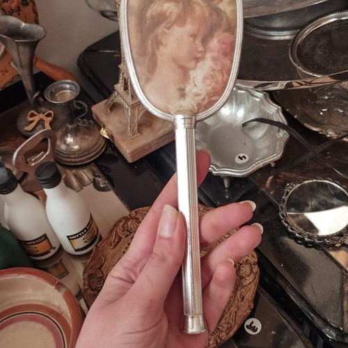 Vintage clothes brush used, made in England, ideal for diy project