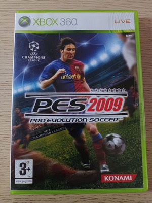 Pes 2009 Xbox 360 μεταχειρισμένο σε ικανοποιητική κατάσταση