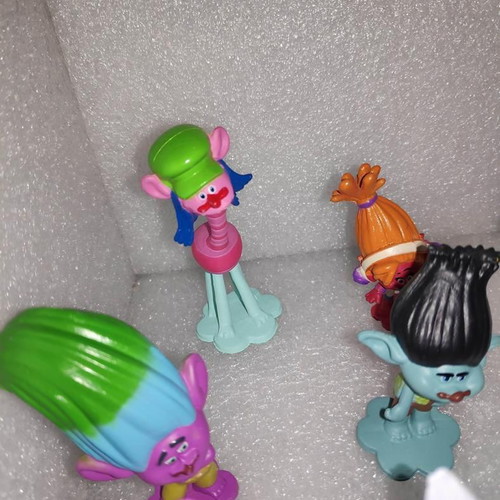 Trolls DreamWorks collectible figures set of 12 like new