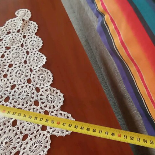 Table linen diamond-shaped 40x40 like new