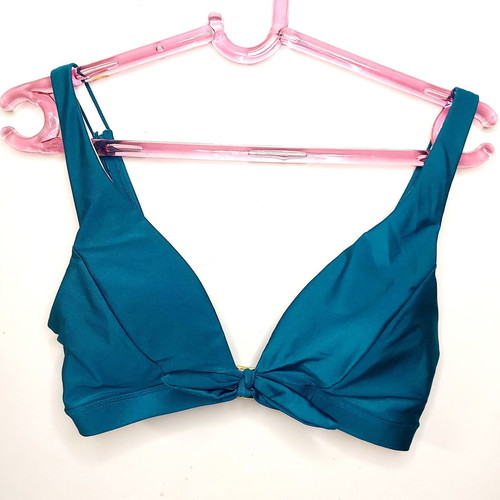 Emerald Green High-Waisted Bikini size L new