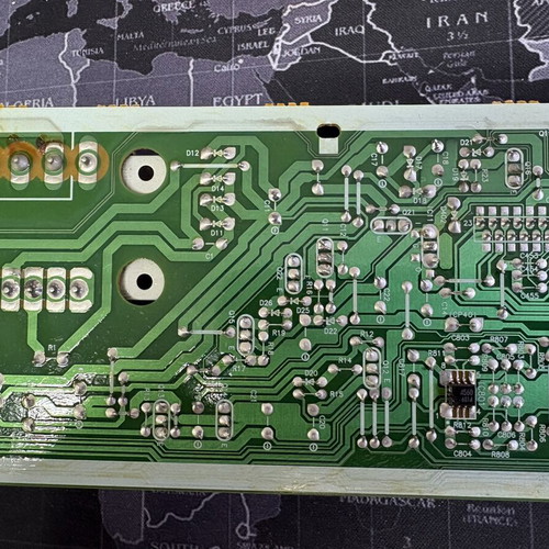 Κεντρική πλακέτα Technics SL-PG380A μεταχειρισμένη για επισκευή CD player